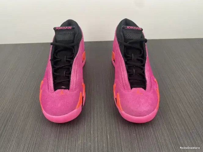 MaikeSneakers Retro 14 Jordan (W) Low Shocking DH4121-600 Pink 0528